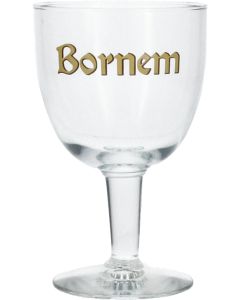 Bornem Bierbokaal Bruin Logo - Drankgigant.nl