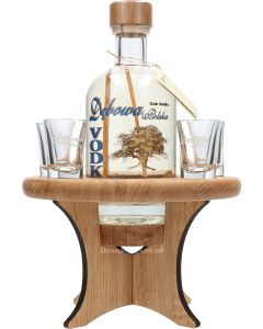 Debowa Oak Table Vodka Cadeaupakket