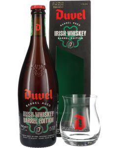 Duvel B.A. Irish Whiskey Barrel Edition Batch 7 Met Glas