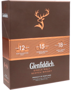 Glenfiddich Taster 3x20cl