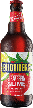 Brothers Premium Cider Strawberry & Lime