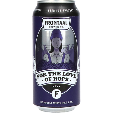 Frontaal For the Love of Hops Navy NEDIPA
