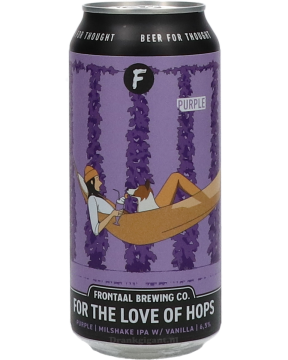 Frontaal For The Love Of Hops Purple Milkshake IPA