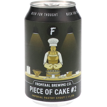 Frontaal Piece Of Cake #2 Imperial Pastry Stout