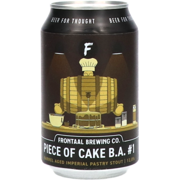 Frontaal Piece of Cake B.A. #1 Imperial Pastry Stout