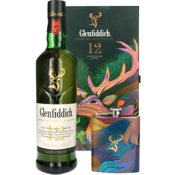 Glenfiddich 12 Year Limited Edition Design + Zakflacon