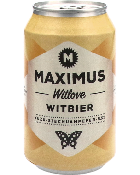 Maximus Witlove Yuzu X Szechuanpeper Witbier