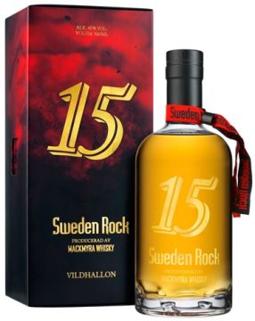 Mackmyra Sweden Rock Vildhallon 15 Year