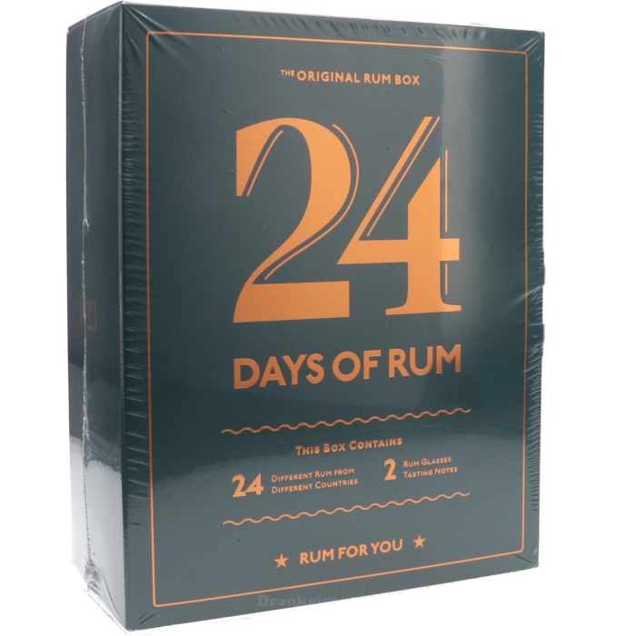 24 Days Of Rum Advent Calendar 2023 Green Edition