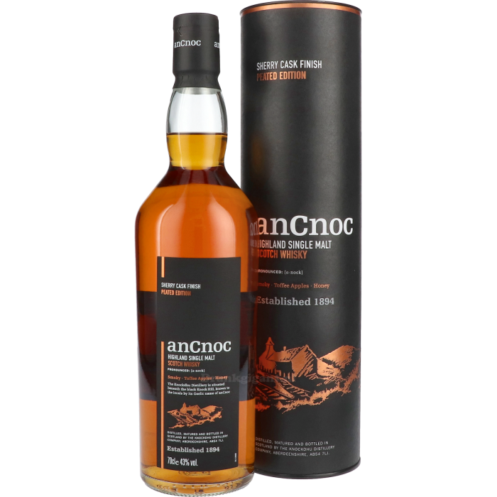 AnCnoc Sherry Cask Finish Peated Edition
