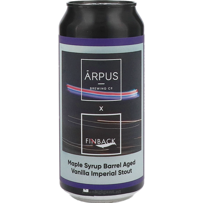 Arpus X Finback Maple Syrup B.A. Vanilla Imperial Stout