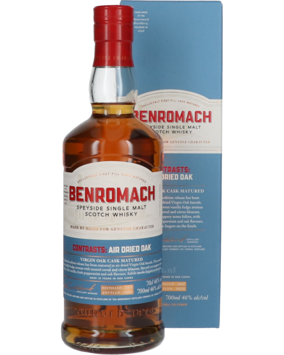 Benromach Contrasts Air Dried Oak 10 Years