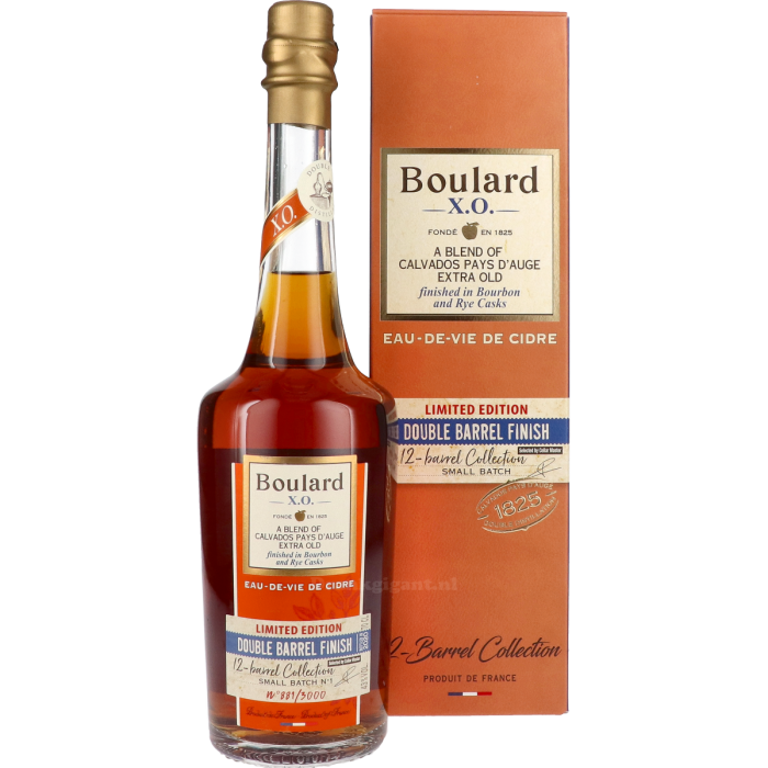 Boulard X.O. Double Barrel Finish Bourbon & Rye Cask