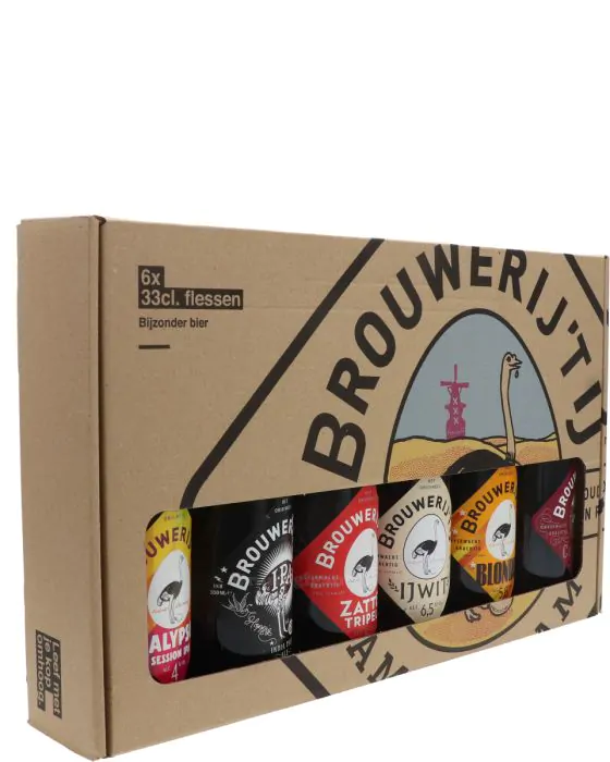 De eigenaar Fietstaxi hefboom Brouwerij 't IJ Cadeaupakket Proef Amsterdam online kopen? | Drankgigant.nl