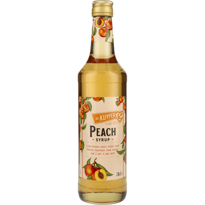 De Kuyper Peach Syrup