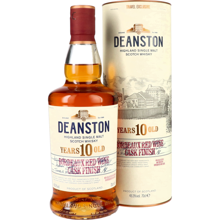 Deanston 10 Year Bordeaux Red Wine Cask Finish