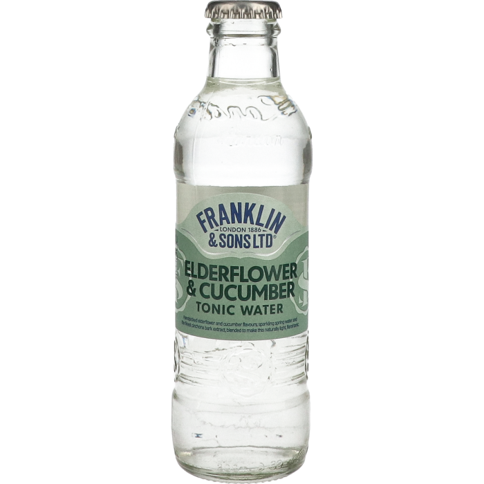 Franklin & Sons Elderflower & Cucumber Tonic Water
