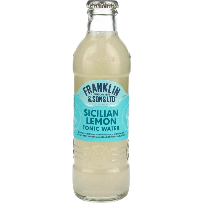 Franklin & Sons Sicilian Lemon Tonic Water