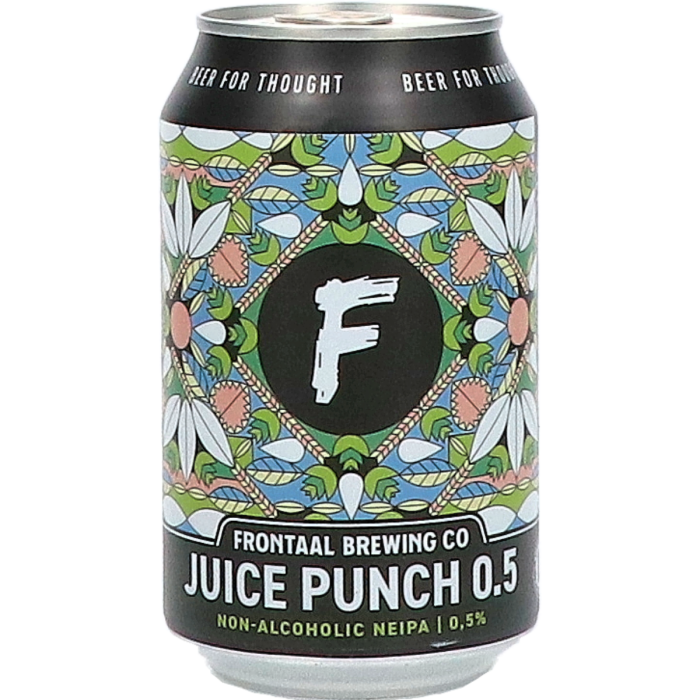 Frontaal Juice Punch 0.5 Non-Alcoholic NEIPA Version 01