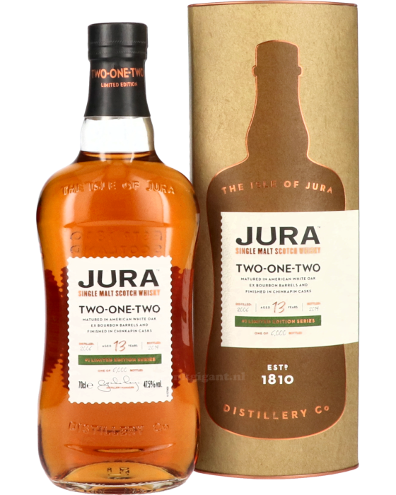 Isle Of Jura Two-One-Two 13 Year