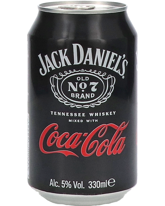 Jack Daniels & Coca Cola Blik