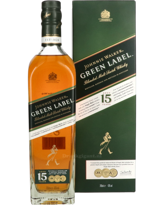 Johnnie Walker Green Label 15 Year