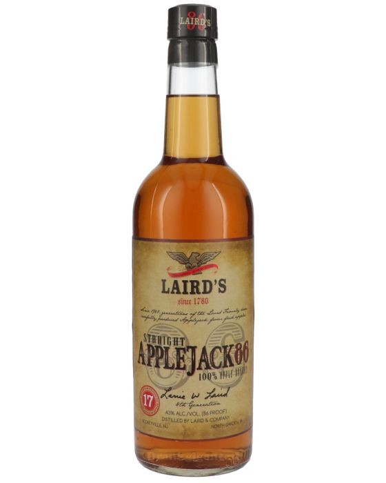 Laird's Straight Apple Jack 86 Proof