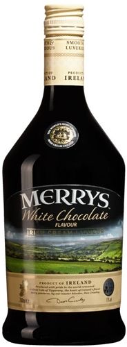 Merrys White Chocolate Irish Cream Liqueur Cadeaupakket
