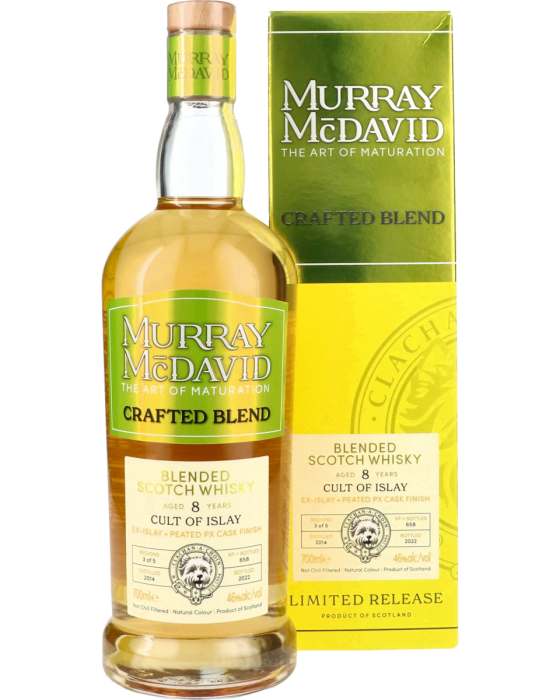 Murray McDavid Crafted Blend Cult Of Islay 8 Years