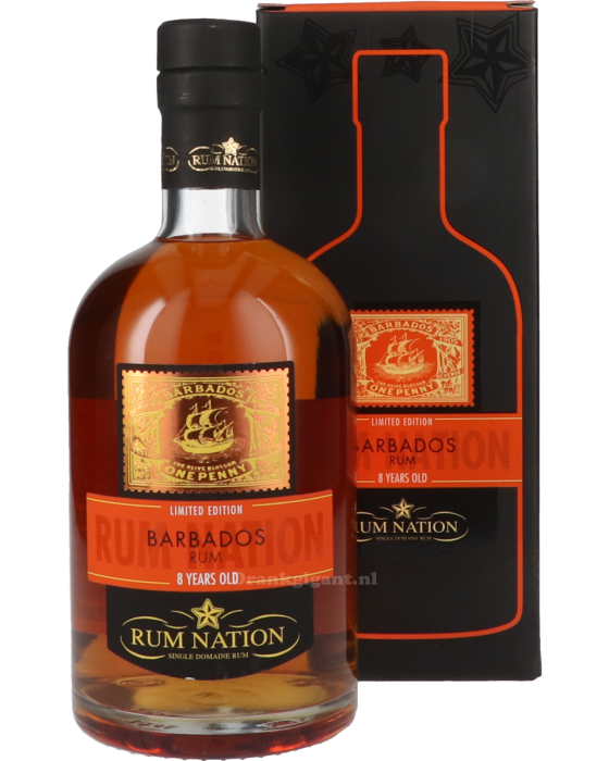 Rum Nation 8 Year Barbados Rum