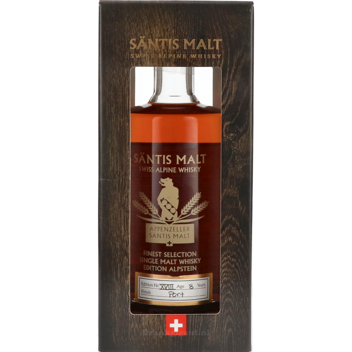 Santis Malt Swiss Alpine Edition XVIII 8 Years Port Finish