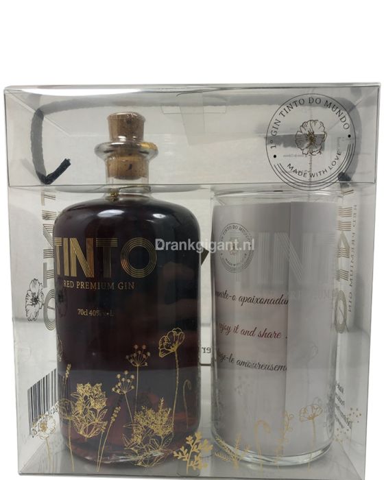 Tinto Red Premium Gin Cadeaupakket