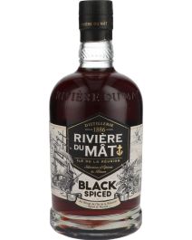 Rhum black spiced RIVIERE DU MAT : la bouteille du 70cL à Prix Carrefour