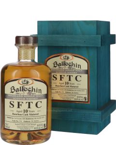 Ballechin SFTC 10 Years Bourbon Cask 60.6%