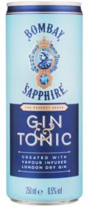 Bombay Gin & Tonic Blik Op=Op (THT 03-23)