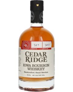 Cedar Ridge IOWA Bourbon Whisky