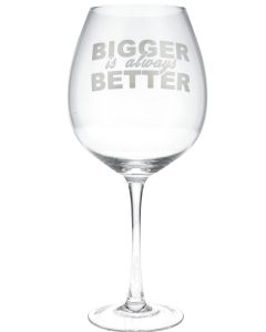Cosy & Trendy Bigger Is Always Better Glas