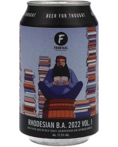 Frontaal Rhodesian B.A. 2022 Vol 1 Barleywine - Drankgigant.nl
