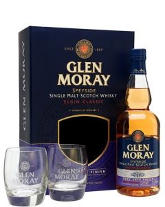 Glen Moray Port Cask Cadeaubox + 2 glazen