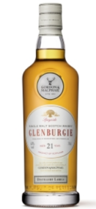 Glenburgie 21 Years G&M Distillery Labels