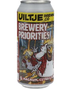 Het Uiltje Brewery Priorities EXPORT Op=Op (THT 04-04-23)