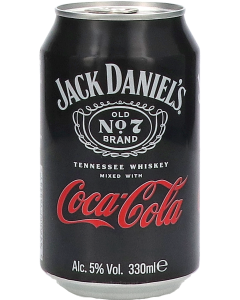 Jack Daniels No.7 & Coca Cola Blik