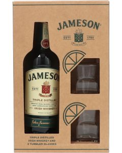 Jameson Giftpack + Glazen