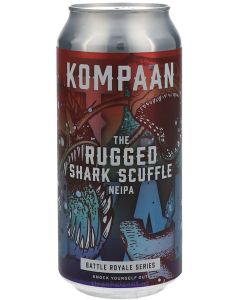 Kompaan The Rugged Shark Scuffle Neipa Op=Op (THT 19-02-23) - Drankgigant.nl