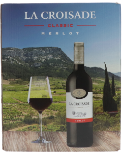 La Croisade Merlot Wijn In Doos