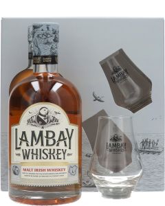 Lambay Whisky Cognac Finish Giftpack