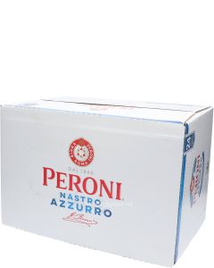 Peroni Nastro Azzurro Doos EXPORT OP=OP