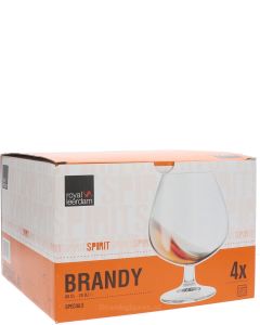 Royal Leerdam Brandy / Cognac Glas Set Van 4