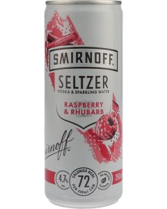 Smirnoff Seltzer Raspberry/Rhubarb