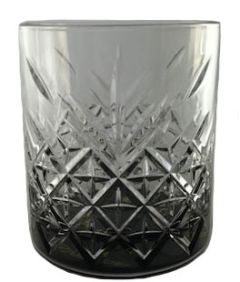 Crystal Look Whisky Glas Zwarte Bodem